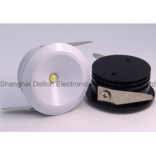 Delton 1W Round Mini LED Cabinet Lamp (DT-CGD-016)